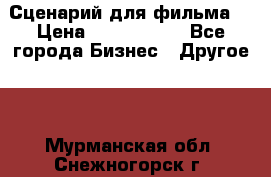 Сценарий для фильма. › Цена ­ 3 100 000 - Все города Бизнес » Другое   . Мурманская обл.,Снежногорск г.